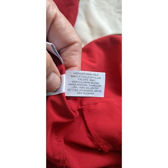 Red Zenergy by Chicos Full Zip Jacket Size Small - Picture 8 of 9